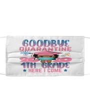 Black Girl 4th grade Goodbye quarantine Cloth face mask thumbnail