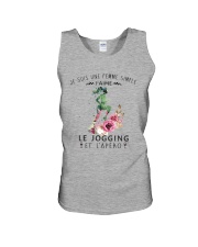 Jogging Simple Woman French Unisex Tank thumbnail