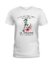 Jogging Simple Woman French Ladies T-Shirt front