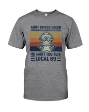 Muff divers union Classic T-Shirt tile