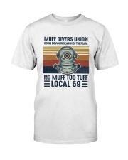 Muff divers union Classic T-Shirt front
