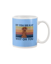 Dachshund Eff You See Kay Mug thumbnail