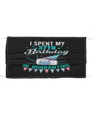 37th Spent birthday Cloth face mask thumbnail