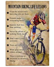 Mountain Biking life lessons 11x17 Poster front