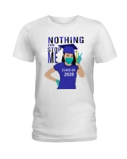 hite Girl Nothing Can Stop Me Ladies T-Shirt front