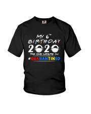 6th Birthday 2020 color Youth T-Shirt thumbnail