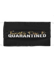 Twenty one Quarantined shirt Cloth face mask thumbnail