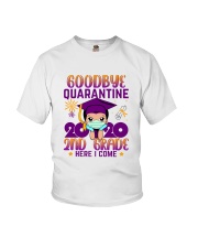 White Boy 2nd grade Goodbye quarantine Youth T-Shirt front