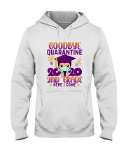 White Boy 2nd grade Goodbye quarantine Hooded Sweatshirt thumbnail