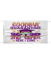 White Boy 2nd grade Goodbye quarantine Cloth face mask thumbnail
