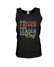 Black Father Black Leader Black King Unisex Tank thumbnail