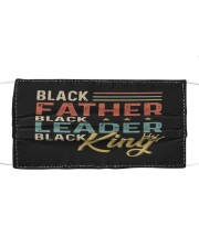 Black Father Black Leader Black King Cloth face mask thumbnail