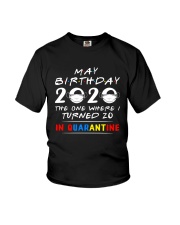 20 May birthday color Youth T-Shirt thumbnail