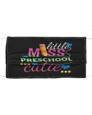 Miss Preschool Cutie Cloth face mask thumbnail
