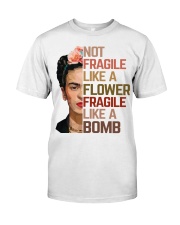 Frida Kahlo fragile sunflower Classic T-Shirt thumbnail