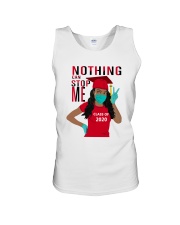 Black Girl Nothing Can Stop Me Unisex Tank thumbnail
