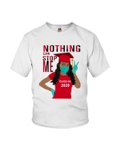 Black Girl Nothing Can Stop Me Youth T-Shirt thumbnail