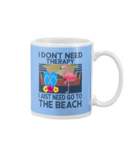 Wine Flip Flops Beach Therapy Mug thumbnail