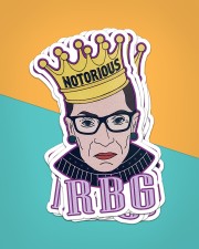 RBG notorious star Sticker - 6 pack (Vertical) aos-sticker-6-pack-vertical-lifestyle-front-02