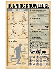 Running knowledge 11x17 Poster front