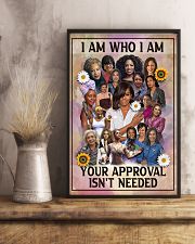 I am who I am 11x17 Poster lifestyle-poster-3