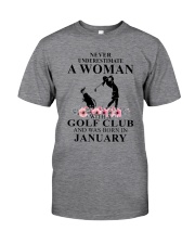 Golf January Woman Love Shirt Classic T-Shirt tile