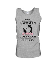 Golf January Woman Love Shirt Unisex Tank thumbnail