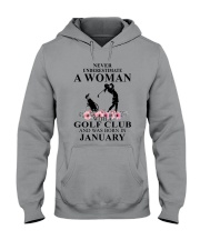 Golf January Woman Love Shirt Hooded Sweatshirt thumbnail
