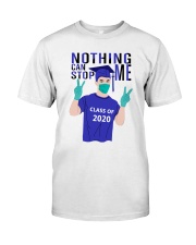 White Boy Nothing Can Stop Me Classic T-Shirt front