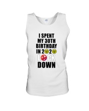 30th Lock Down Unisex Tank thumbnail