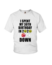 30th Lock Down Youth T-Shirt thumbnail