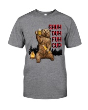 Shuh Duh Fuh Bear Drink Classic T-Shirt front