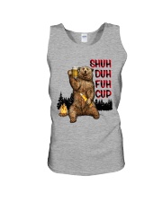 Shuh Duh Fuh Bear Drink Unisex Tank thumbnail