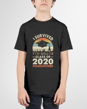 7th grade Vintage I Survived Youth T-Shirt garment-youth-tshirt-front-01