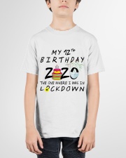 12th Birthday cake Youth T-Shirt garment-youth-tshirt-front-01