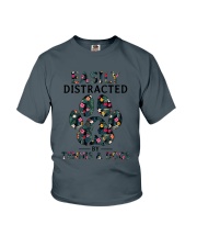 Tennis Easily distracted Youth T-Shirt thumbnail