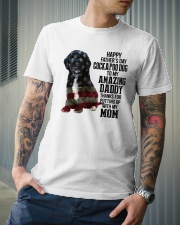 Cockapoo Dog American amazing dad Classic T-Shirt lifestyle-mens-crewneck-front-6