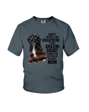 Cockapoo Dog American amazing dad Youth T-Shirt thumbnail