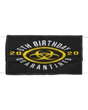 6th Birthday Quanrantined Cloth face mask thumbnail