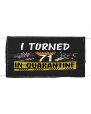 71 I turned in quarantine Cloth face mask thumbnail