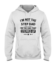 dad stepped up Hooded Sweatshirt thumbnail