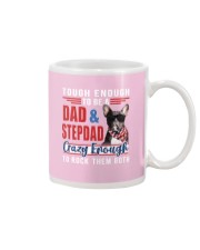 Boston Terrier Dad rock them both Mug thumbnail