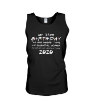 33rd birthday essential worker Unisex Tank thumbnail