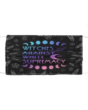Witches against white supremacy Cloth face mask front