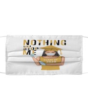 Girl Nothing Can Stop Me Cloth face mask thumbnail