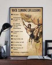 Rock Climbing Life Lessons 11x17 Poster lifestyle-poster-2