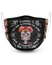 Frida Kahlo I am the storm 2 Layer Face Mask - Single front