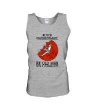 Old Man Rock climbing Unisex Tank thumbnail