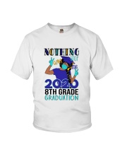 Black girl 8th grade Color Nothing Stop Youth T-Shirt front