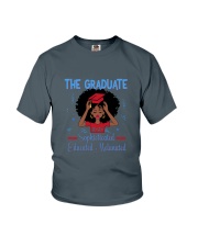 The graduate melanated red Youth T-Shirt thumbnail